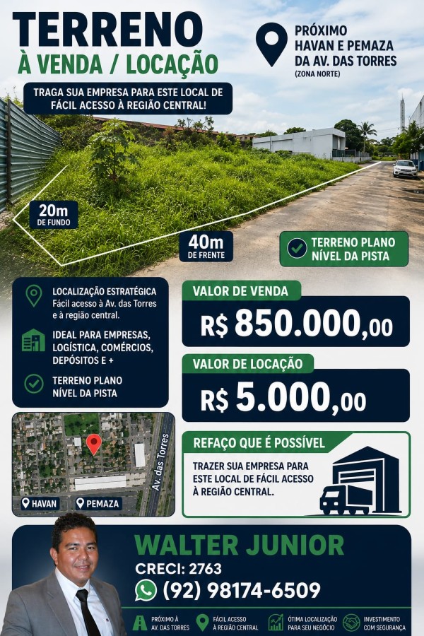 Terreno, 800 m² - Foto 1